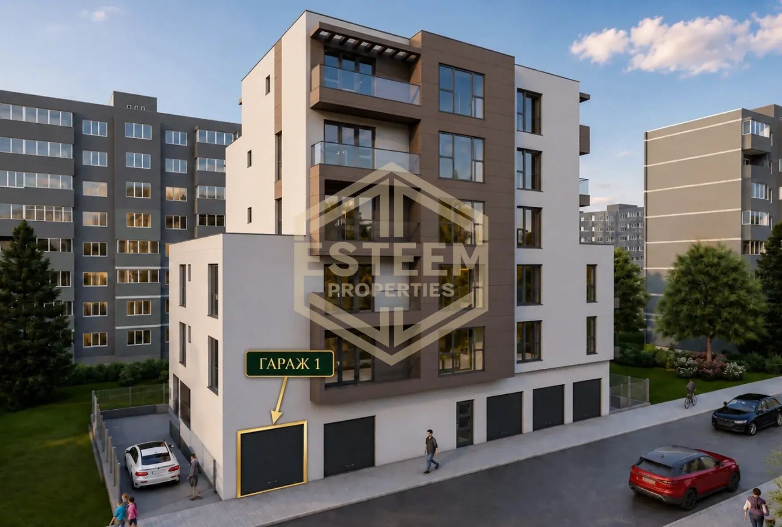 Продава ГАРАЖ, ПАРКОМЯСТО, гр. Русе, Здравец
