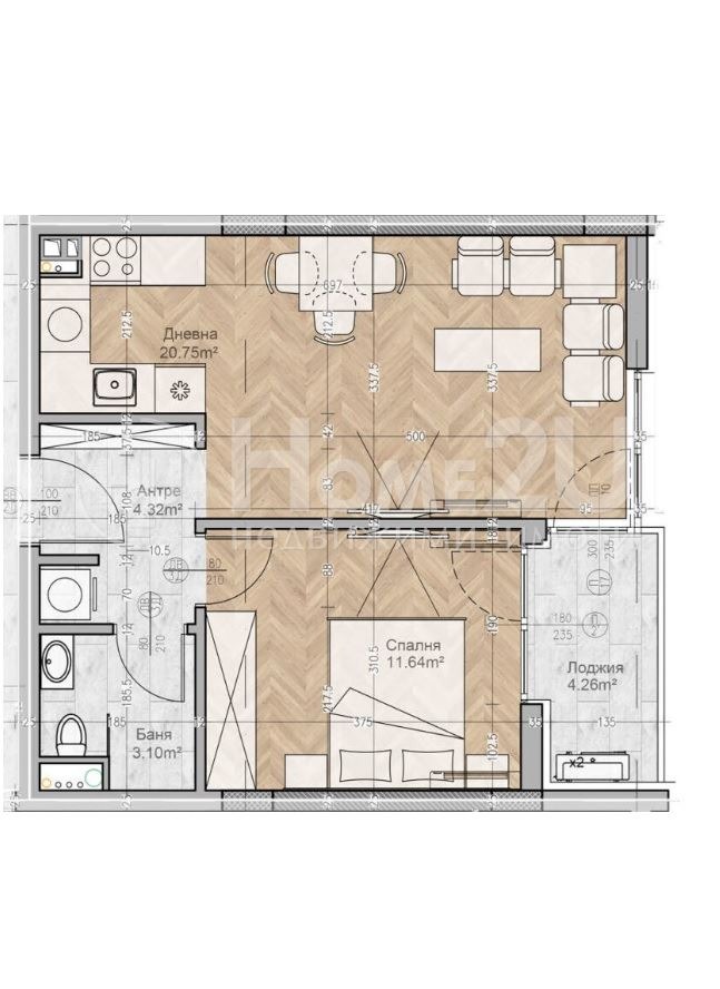 For Sale  1 bedroom Sofia , Lyulin 4 , 64 sq.m | 31975785 - image [5]