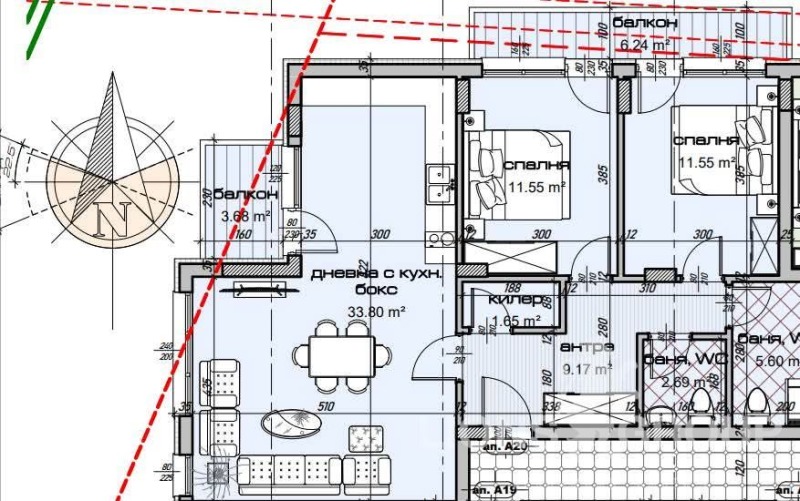 Продава 3-СТАЕН, гр. Варна, Изгрев, снимка 1 - Aпартаменти - 48765427