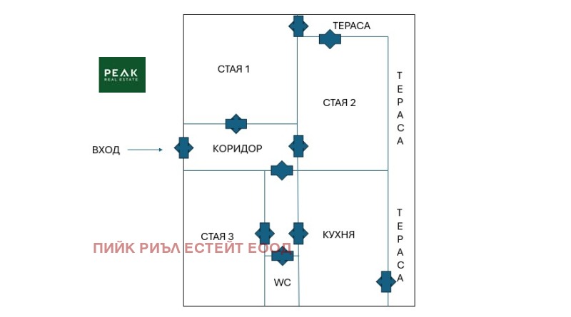 Продава 3-СТАЕН, гр. Перник, Димова махала