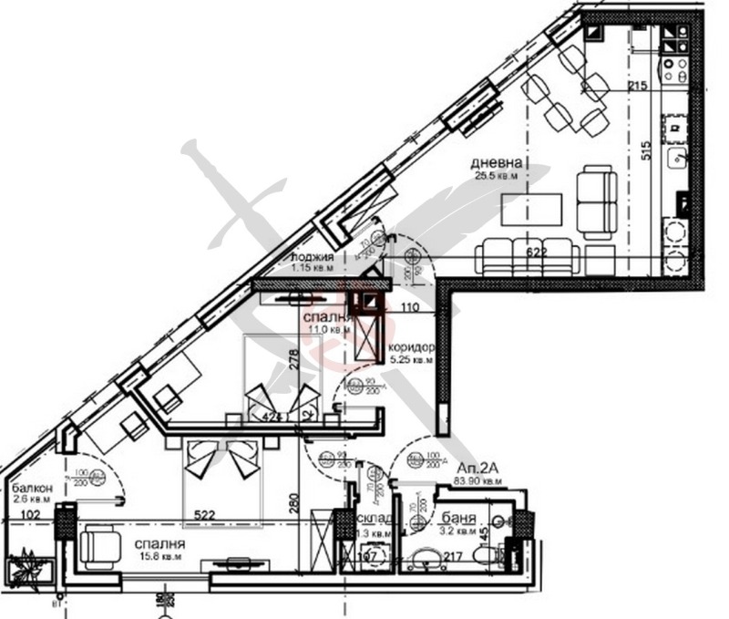 Продава 3-СТАЕН в град София, Красна поляна 2 - 94 кв.м / 154 853 € » 302 866.14 лв., ЕКС НВД ООД