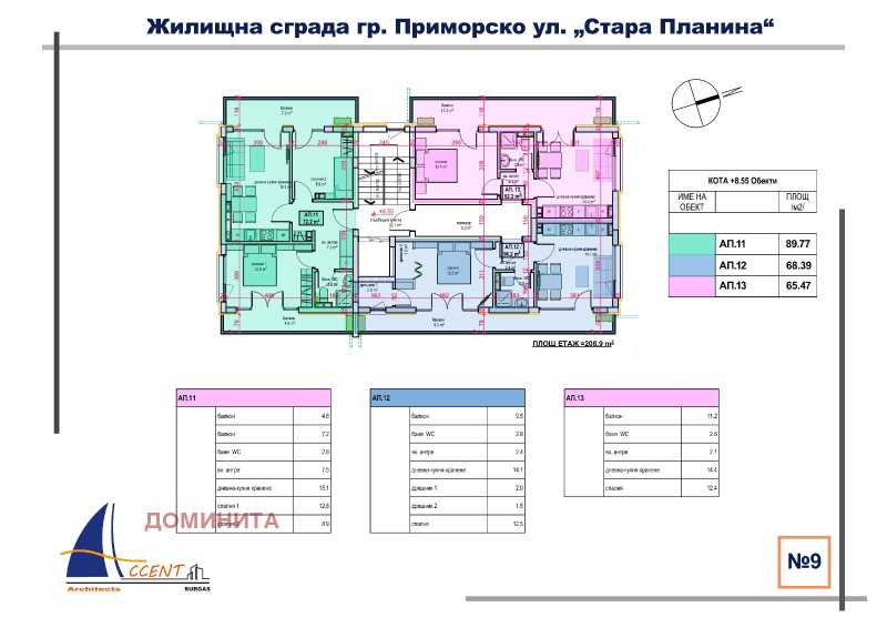 Продава 1-СТАЕН, гр. Приморско, област Бургас, снимка 7 - Aпартаменти - 48681545