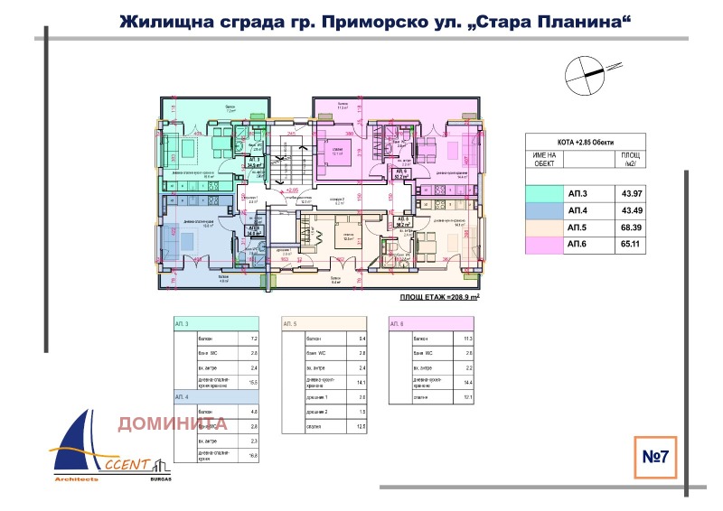 Продава 1-СТАЕН, гр. Приморско, област Бургас, снимка 5 - Aпартаменти - 48681545