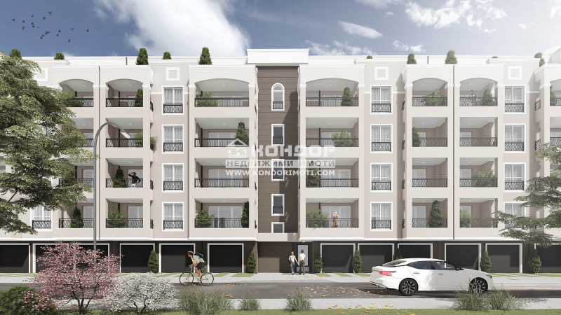 Eladó  1 hálószoba Plovdiv , Vastanicseski , 61 négyzetméter | 10818556