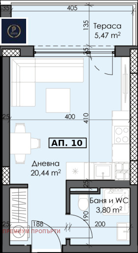 1-стаен град Пловдив, Тракия 1