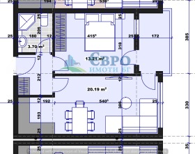 1 slaapkamer Tri tsjutsjura - sever, Stara Zagora 5