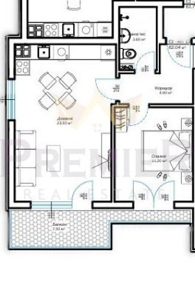 Zu verkaufen  1 Schlafzimmer Warna , m-t Alen mak , 68 qm | 47665617 - Bild [3]
