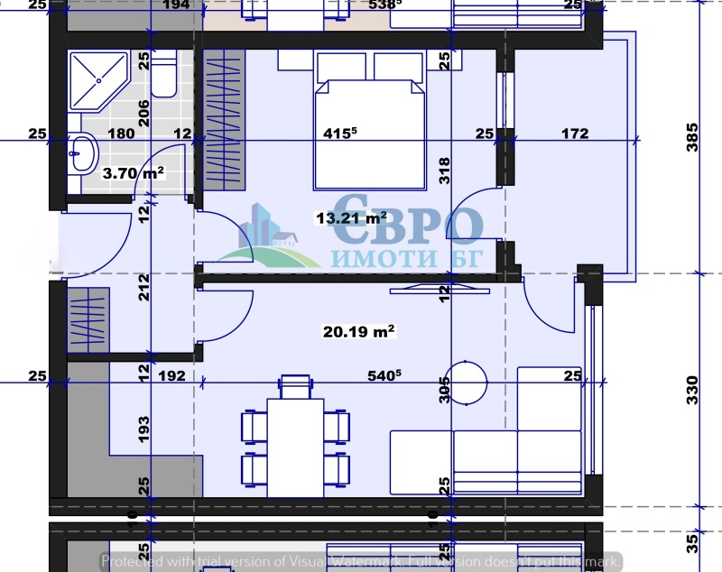 Продава  2-стаен град Стара Загора , Три чучура - север , 63 кв.м | 80146094 - изображение [5]