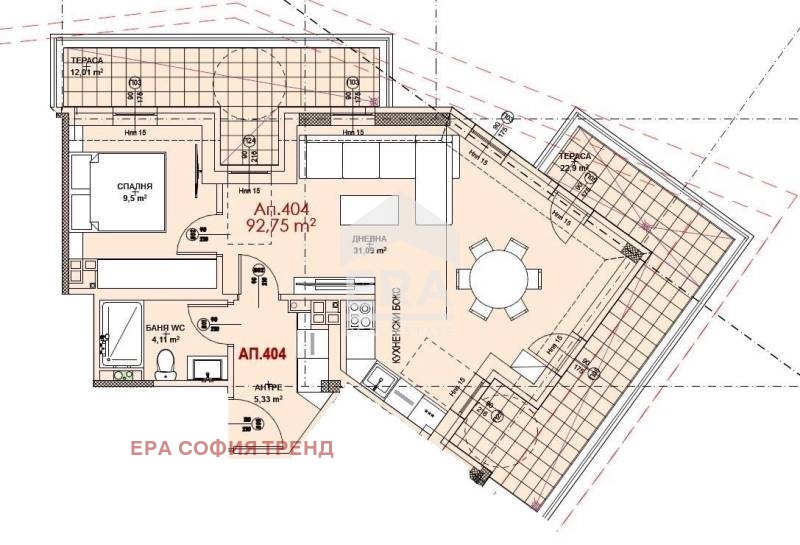 Продава 2-СТАЕН, гр. София, Витоша