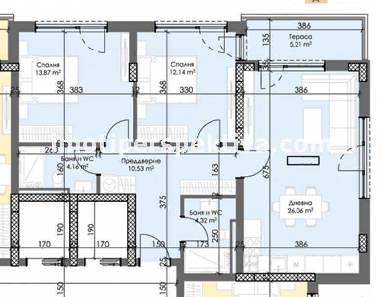 Продава 3-СТАЕН, гр. Пловдив, Тракия, снимка 2 - Aпартаменти - 47037522