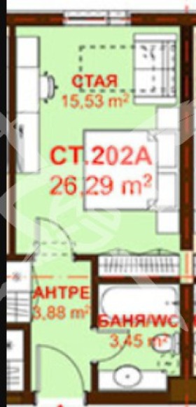 Продава 1-СТАЕН, гр. Бургас, Сарафово, снимка 1 - Aпартаменти - 48881823