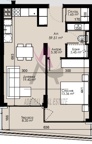 Продается  1 спальня Варна , Трошево , 68 кв.м | 10974360 - изображение [2]