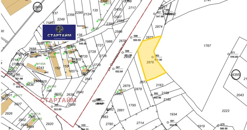 Na prodej  Spiknutí Sofia , Moderno predgradie , 4071 m2 | 78905676