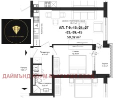 1 chambre Gagarin, Plovdiv 2