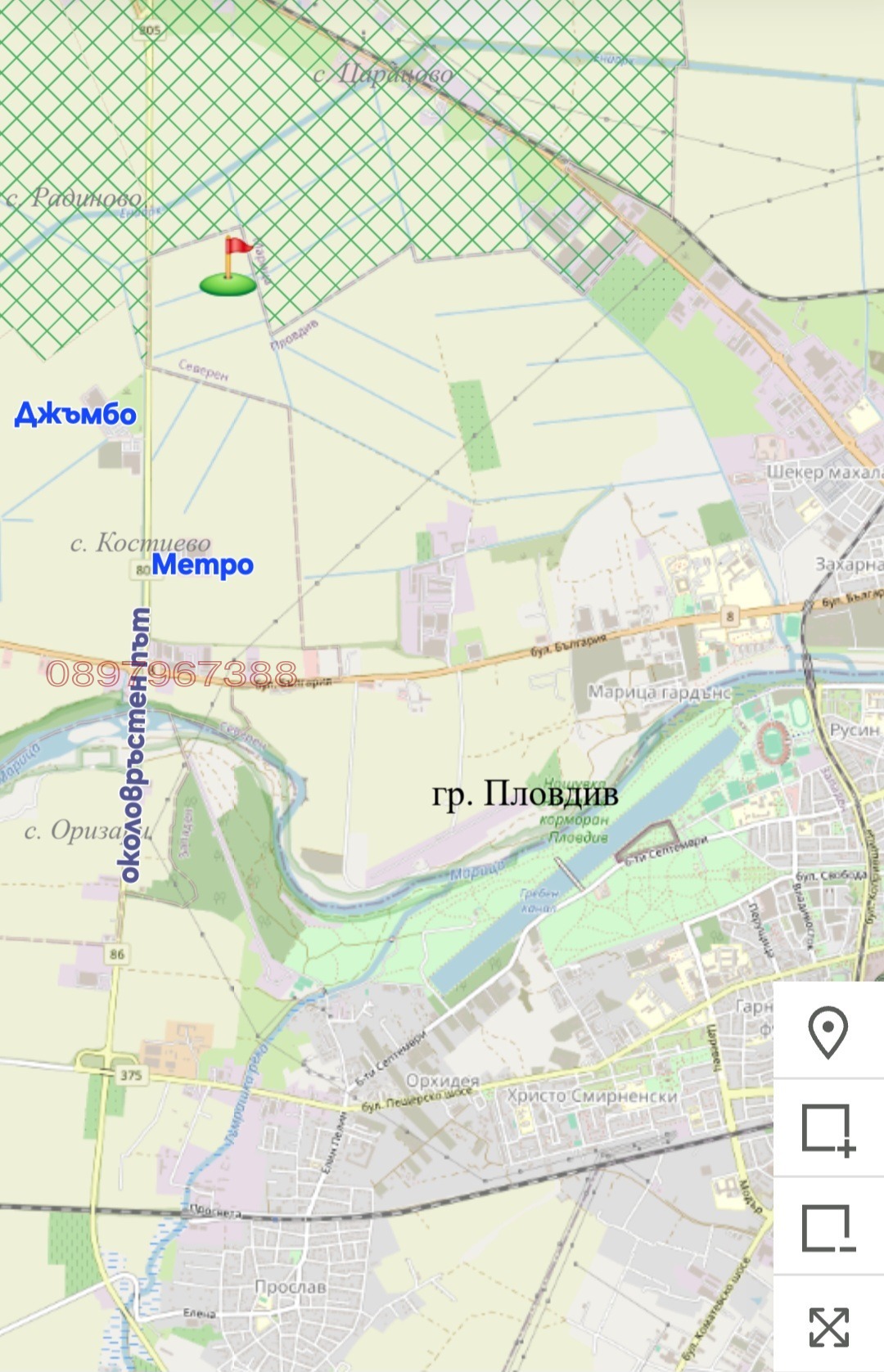Продава ПАРЦЕЛ, гр. Пловдив, Индустриална зона - Север, снимка 5 - Парцели - 54967940