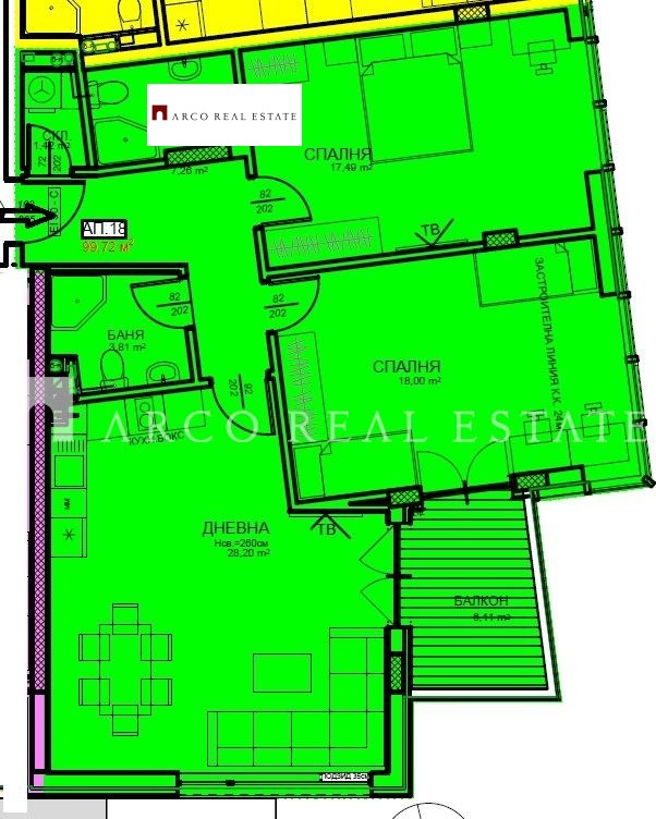 Продава 3-СТАЕН, гр. София, Център, снимка 8 - Апартаменти - 52835927