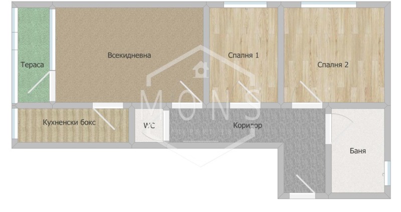 Продава 3-СТАЕН, гр. Велико Търново, Колю Фичето, снимка 9 - Апартаменти - 53256228