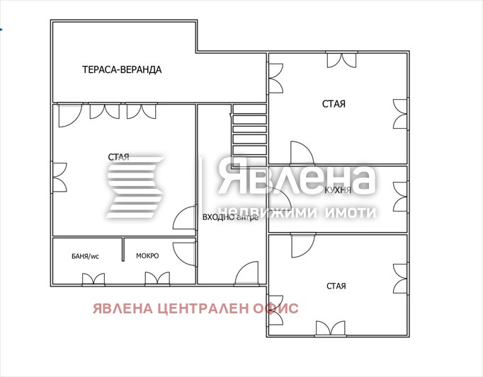 Продава КЪЩА, с. Долни Окол, област София област, снимка 2 - Къщи - 53598830