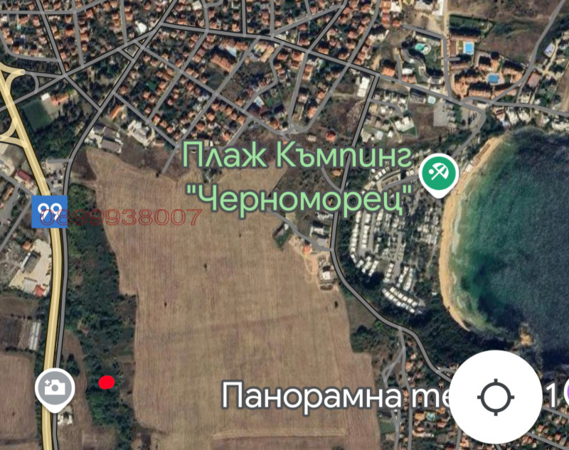 Продава ПАРЦЕЛ, гр. Черноморец, област Бургас, снимка 3 - Парцели - 52782832