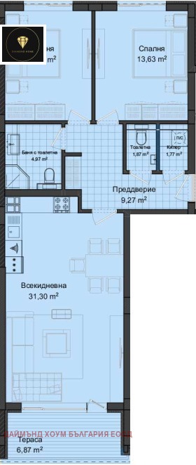 2 soveværelser Gagarin, Plovdiv 4