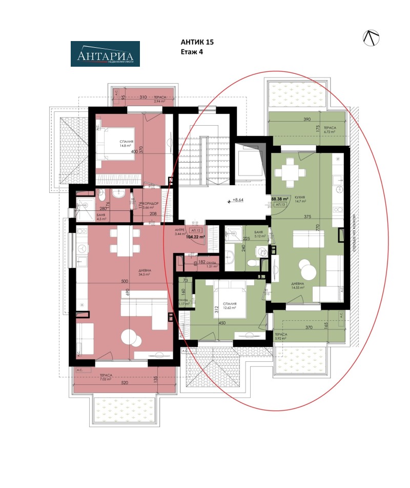 Продава 2-СТАЕН, гр. Созопол, област Бургас, снимка 2 - Апартаменти - 53033660
