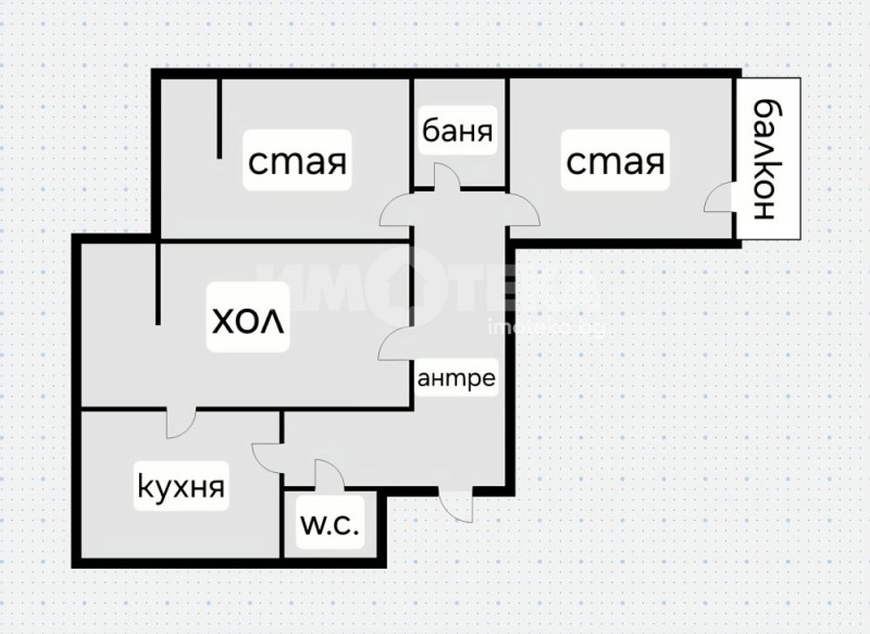 Продава 3-СТАЕН, гр. София, Дървеница