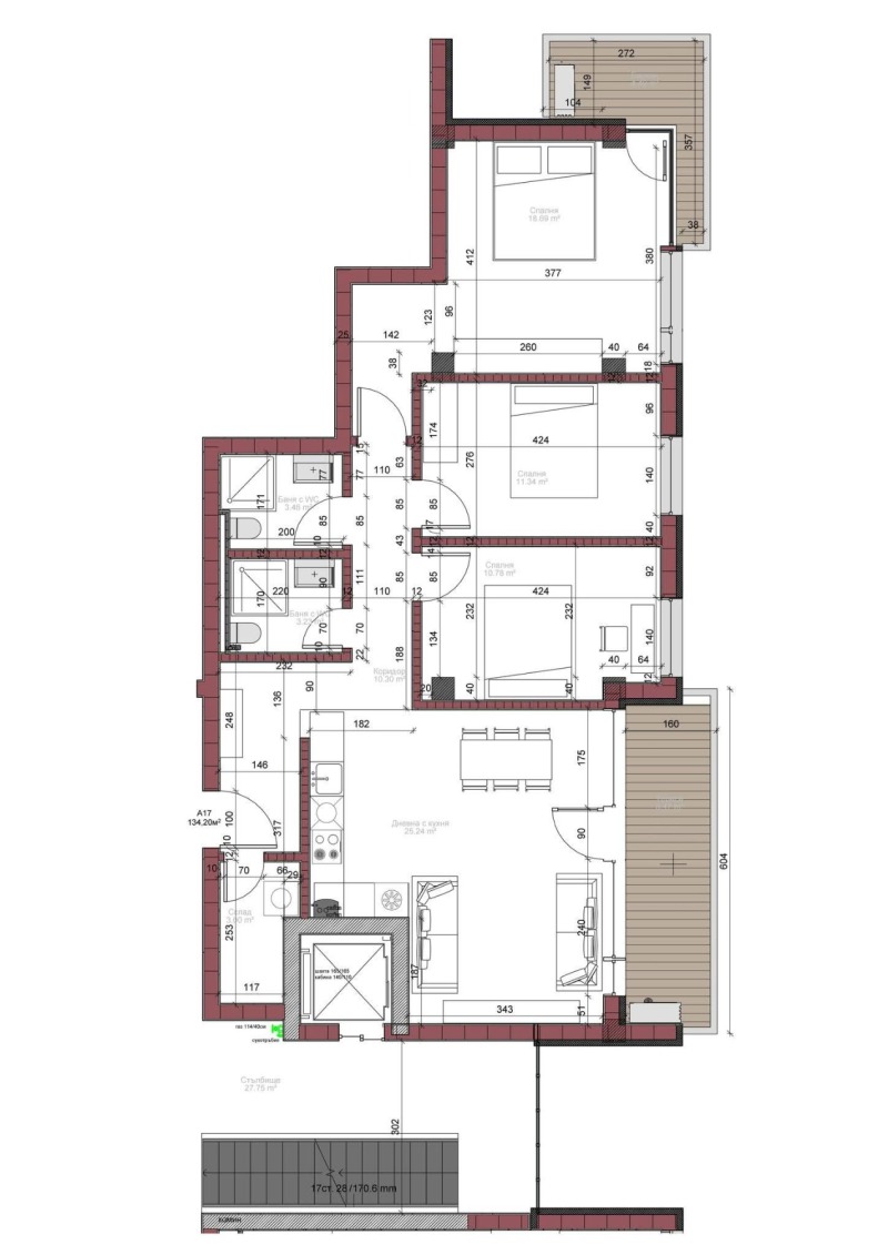 À venda  Mais de 3 quartos Sofia , Gorubliane , 134 m² | 15415688 - imagem [11]