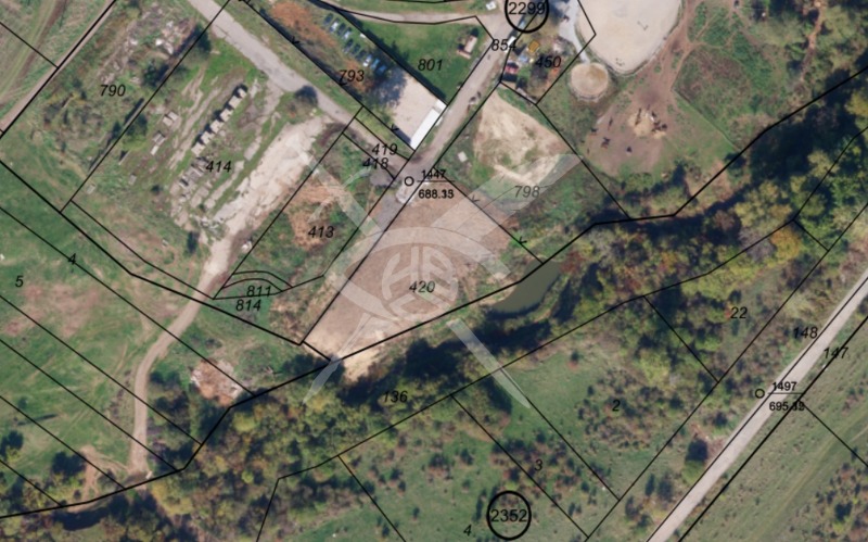 Продава ПАРЦЕЛ, гр. София, гр. Банкя, снимка 2 - Парцели - 52834654