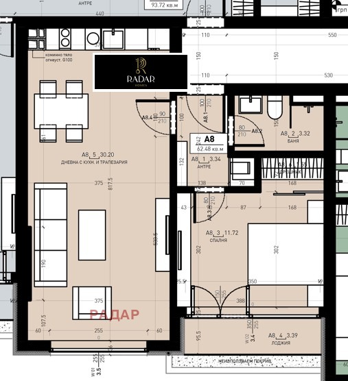 Продава  2-стаен град София , Дружба 1 , 76 кв.м | 64062713