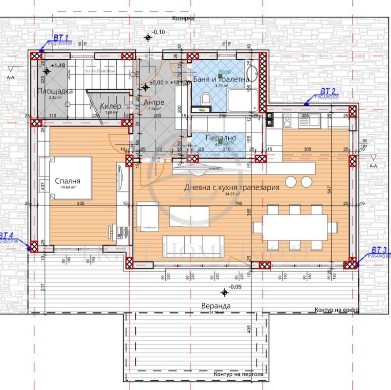 Te koop  1 slaapkamer Plovdiv , Karsjijaka , 67 m² | 28407066 - afbeelding [11]