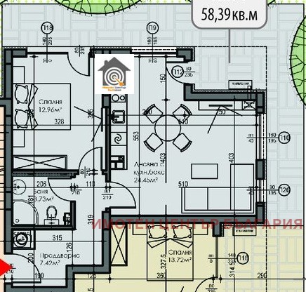 Продава 2-СТАЕН, гр. София, Малинова долина, снимка 2 - Апартаменти - 56736814