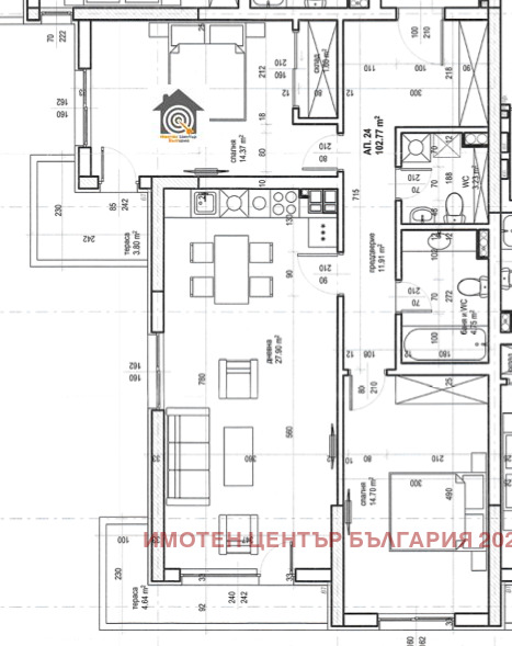 À venda  2 quartos Sofia , Studentski grad , 125 m² | 42350675