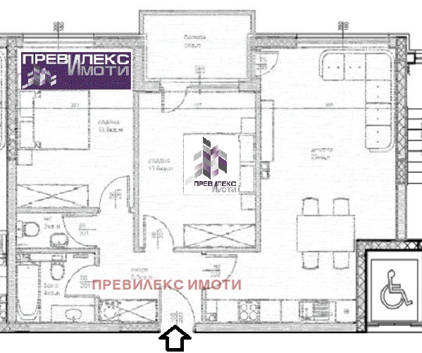 Продава  3-стаен град Пловдив , Остромила , 94 кв.м | 69879879