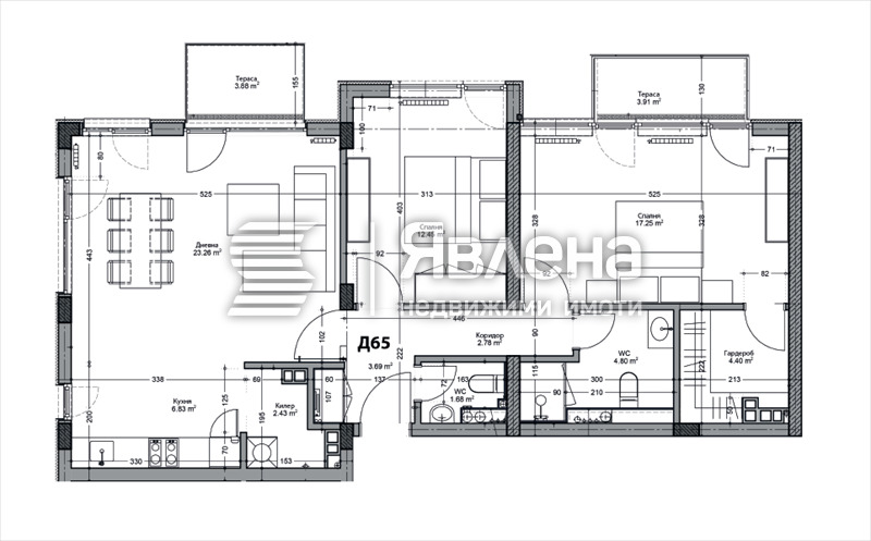 Продава 3-СТАЕН, гр. Пловдив, Кършияка, снимка 2 - Апартаменти - 55305032