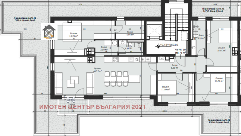 Продава МНОГОСТАЕН, гр. София, Малинова долина, снимка 3 - Апартаменти - 52610790