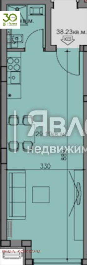 For Sale  Studio Varna , Briz , 44 sq.m | 82819878 - image [3]