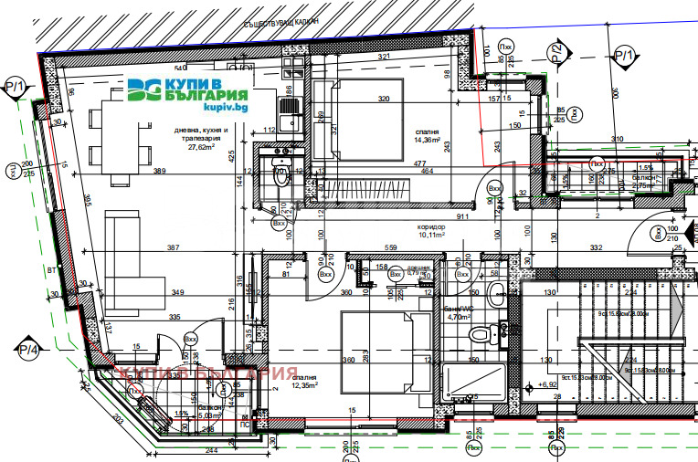 Продава  3-стаен град Варна , Гранд Мол , 109 кв.м | 10367979 - изображение [2]