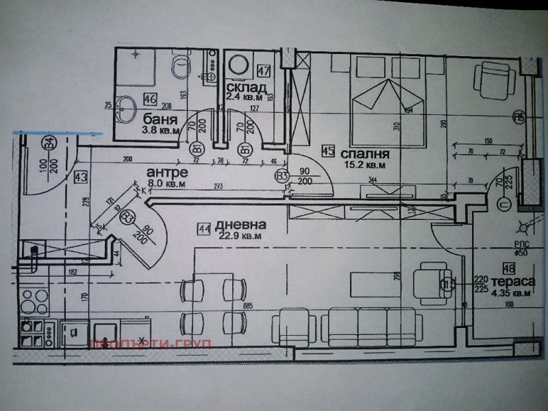 Продава 2-СТАЕН, гр. София, Витоша, снимка 12 - Апартаменти - 53074796
