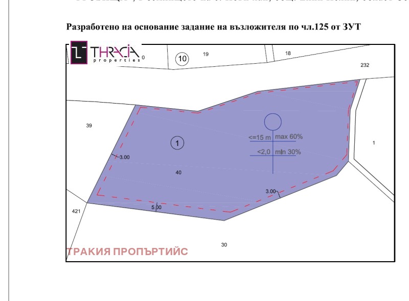 À vendre  Parcelle région Sofia , Novi han , 7500 m² | 50923110