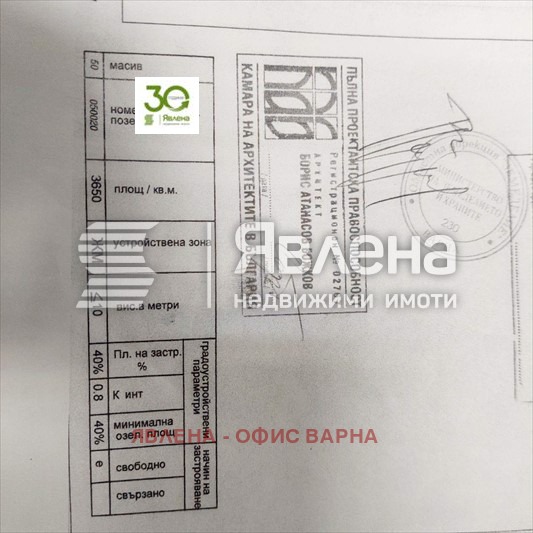 Продава ПАРЦЕЛ, с. Осеново, област Варна, снимка 4 - Парцели - 48107728