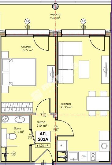 Продава 2-СТАЕН, гр. Несебър, област Бургас, снимка 2 - Апартаменти - 54204262