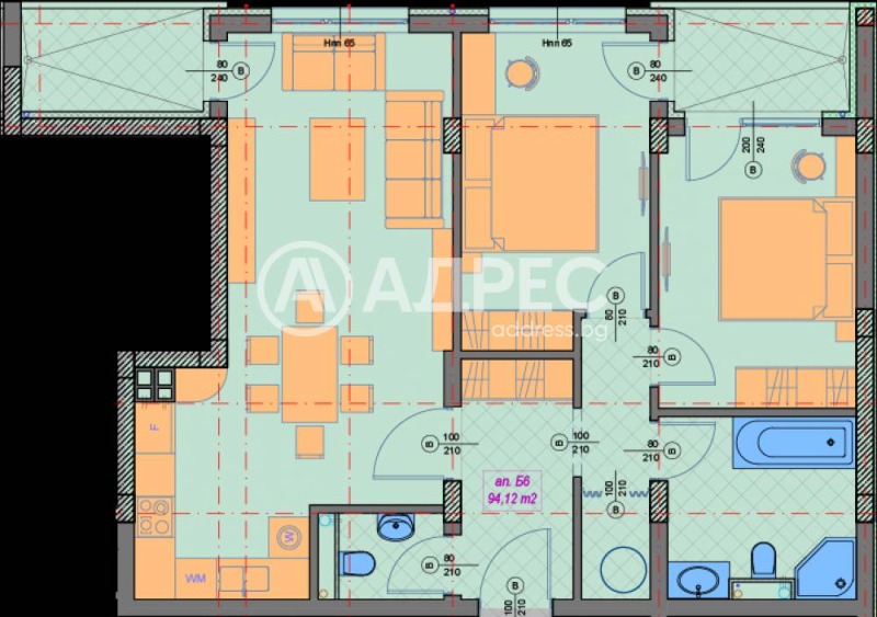 Продава 3-СТАЕН, гр. София, Манастирски ливади, снимка 3 - Апартаменти - 53148969