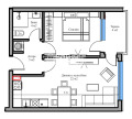 Продава  2-стаен град Пловдив , Коматево , 62 кв.м | 81741605 - изображение [3]