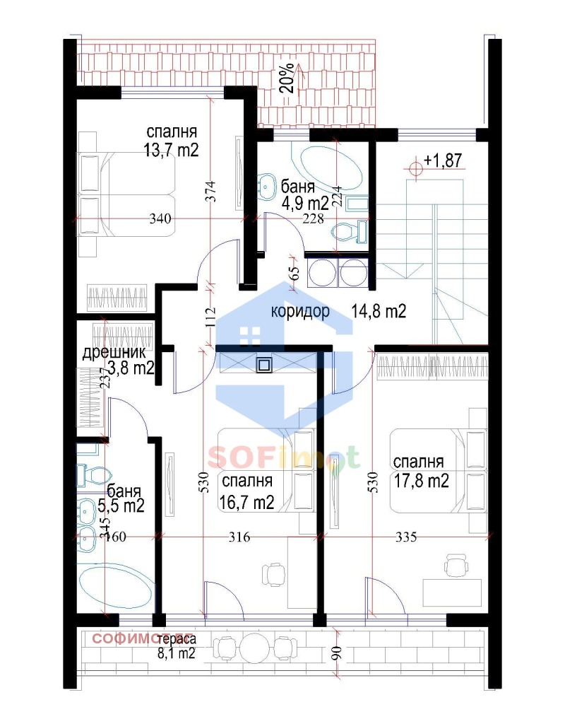Продава  Къща област София , с. Равно поле , 204 кв.м | 10727127 - изображение [4]