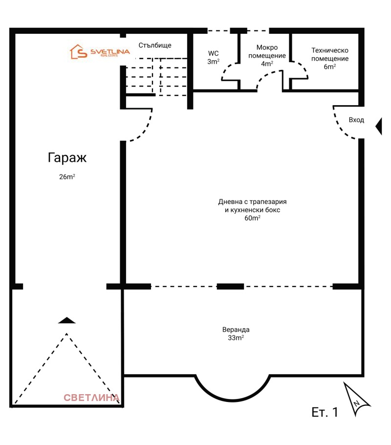 Продава КЪЩА, с. Гайтанево, област София област, снимка 15 - Къщи - 53029899