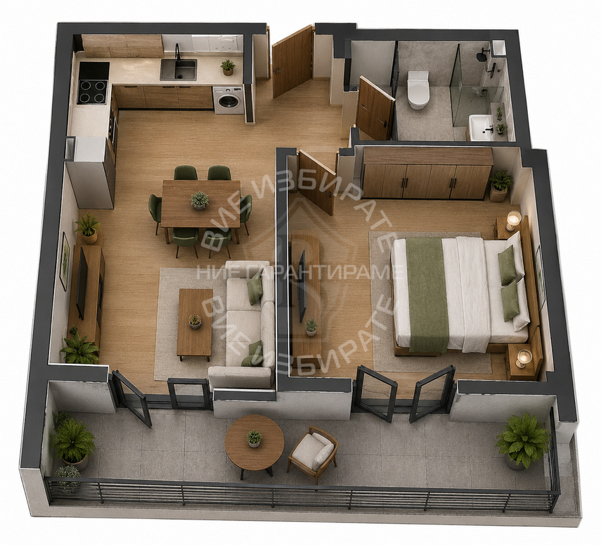 Продава 2-СТАЕН, гр. Варна, Възраждане 3