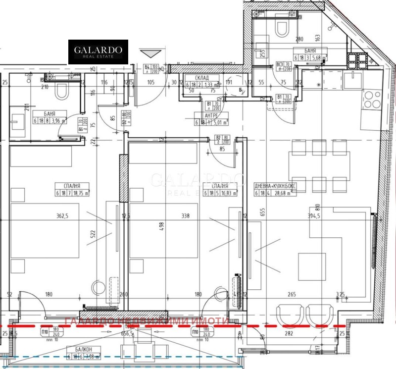 Te koop  2 slaapkamers Sofia , Tsentar , 116 m² | 96826329 - afbeelding [11]