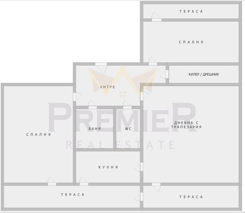 Продава  3-стаен, град Варна, Левски 1 • 93 000 EUR • ID 71449873 — holmes.bg - [1] 