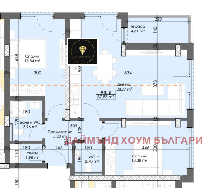 Продава 3-СТАЕН, гр. Пловдив, Тракия, снимка 3 - Aпартаменти - 47507066