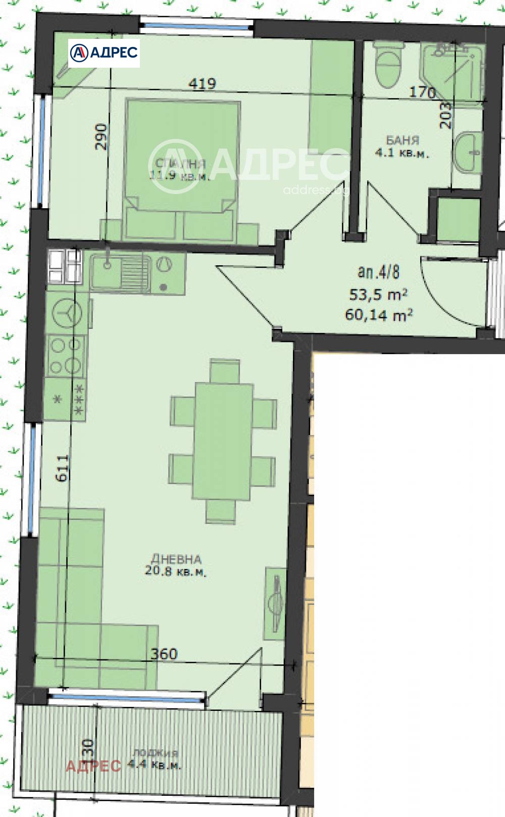 Продава 2-СТАЕН, гр. Варна, Възраждане 4, снимка 4 - Апартаменти - 53902105